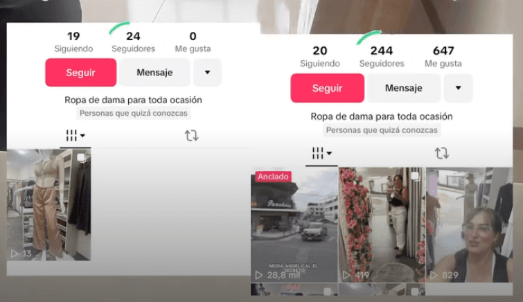 Resultados de Moda Angelical: de 24 a 244 seguidores
